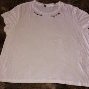 White H&M T shirt